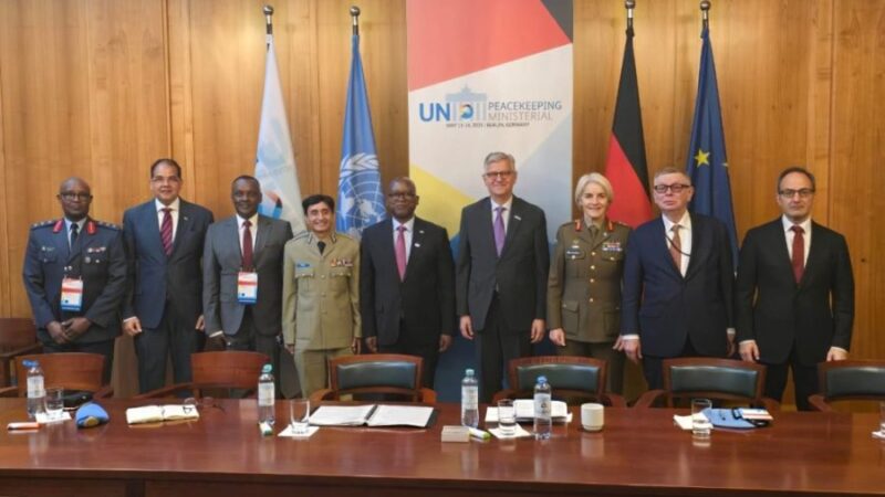 U Rwanda rwahagarariwe mu nama ya Loni yiga ku mahoro mu Budage