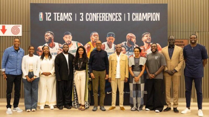 Perezida Kagame yaganiriye n’abashoramari ku iterambere rya Basketball Nyafurika