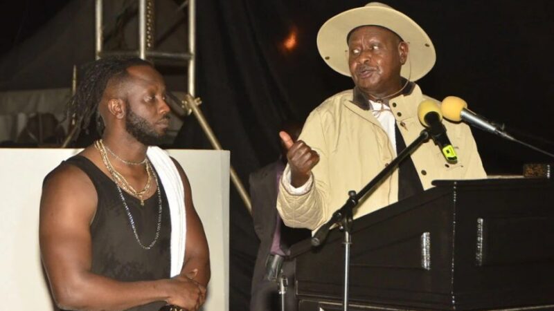 Bebe Cool arasaba Perezida Museveni kumufasha kuri alubumu ye