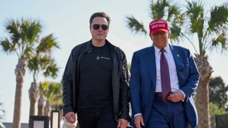 Trump na Elon Musk bashyize hasi ubufatanye bahitamo guterana amagambo