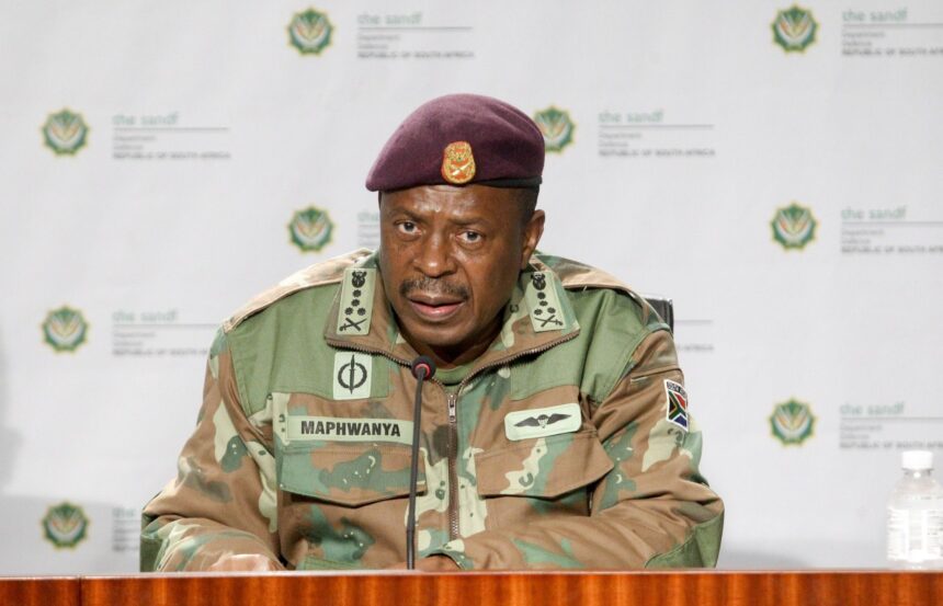 Ingabo za Afurika y’Epfo ziteguye gusubira kurwana na M23