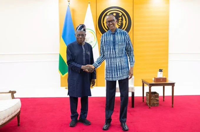 Perezida Kagame yakiriye Obasanjo baganira ku mutekano w’Akarere