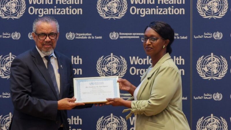 OMS yahaye Perezida Kagame igihembo cyo kurwanya ibyorezo