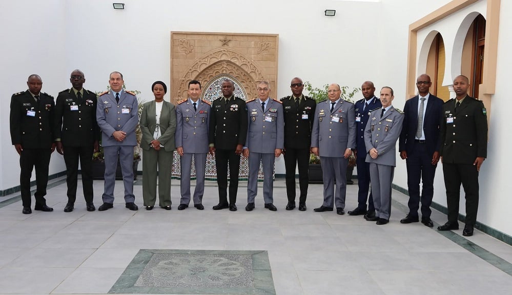 Maj. Gen. Nyakarundi n’itsinda ayoboye bari mu ruzinduko muri Maroc